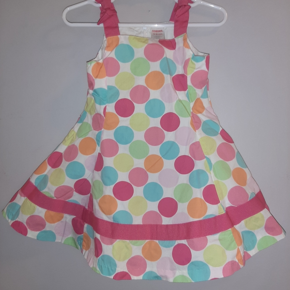 Gymboree Popsicle Party Polka Dot Twirl Dress